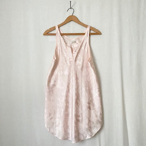 Vintage Pale Pink Short Nightgown S