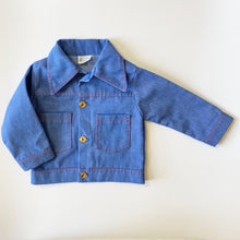 Load image into Gallery viewer, Vintage 1970&#39;s Button Down Shirt 9-12M