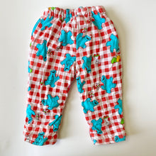 Load image into Gallery viewer, Vintage Gingham Cookie Monster Pants 12M