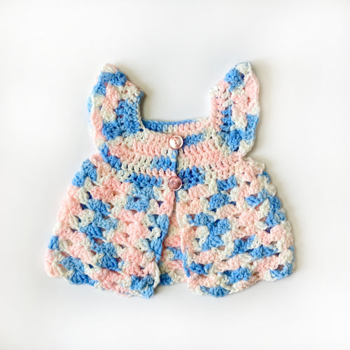 Vintage Crocheted Vest 9-12M
