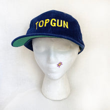Load image into Gallery viewer, Vintage Top Gun Corduroy Snapback