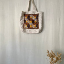 Load image into Gallery viewer, Vintage Quilted Tote Bag