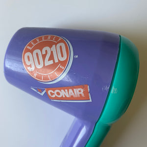 Vintage 1990's Beverly Hills 90210 Compact Hair Dryer