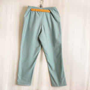 Vintage Mint Green Ribbed Pants L
