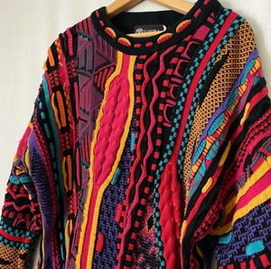 Vintage Coogi Wannabe Textured Sweater L