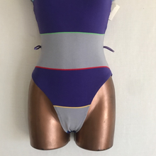 Load image into Gallery viewer, Vintage 1980&#39;s / 1990&#39;s Striped Leotard S
