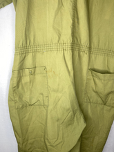 Load image into Gallery viewer, Vintage Olive Green Beat Up Jumpsuit XL