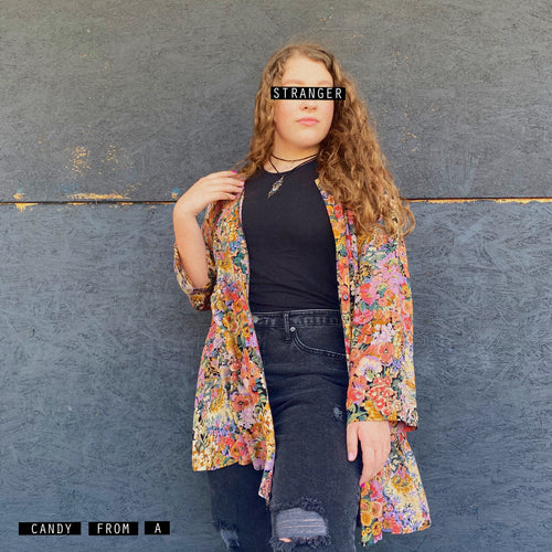 Vintage 1990's Floral Open-Front Kimono XL