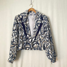 Load image into Gallery viewer, Vintage Paisley Cropped Jacket L