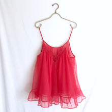 Load image into Gallery viewer, Vintage 1960&#39;s Red Nightie L