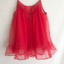 Load image into Gallery viewer, Vintage 1960&#39;s Red Nightie L