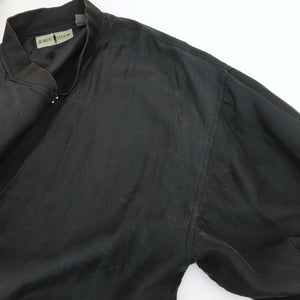 Vintage Silk Retro Football Player Jacket M