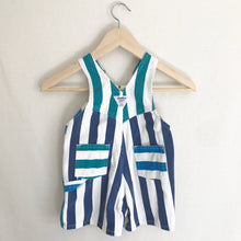 Load image into Gallery viewer, Vintage 1990&#39;s Osh Kosh Striped Overalls 2T