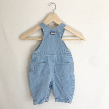 Load image into Gallery viewer, Vintage 1990&#39;s Next Basics Blue Gingham Overalls 6-9 MO
