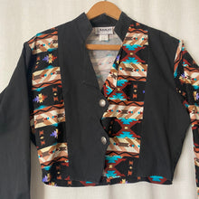 Load image into Gallery viewer, Vintage Banjo Dallas Cropped Western Jacket M