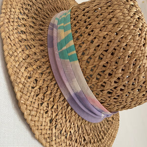 Vintage Pastel Band Sunhat M