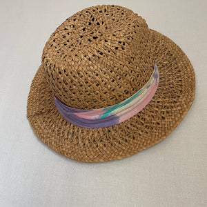 Vintage Pastel Band Sunhat M