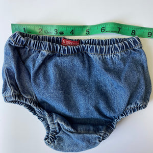 Vintage GUESS Jeans Diaper Cover 12M
