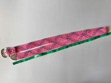 Load image into Gallery viewer, Vintage 1990&#39;s Nylon Braided Belt with Metal Accents L/XL