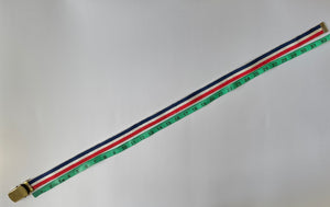 Vintage Red, White, & Blue Autogrip Belt M