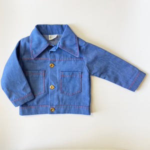 Vintage 1970's Button Down Shirt 9-12M