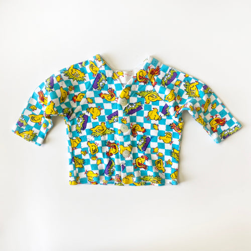 Vintage Chicken Cardigan 0-3M