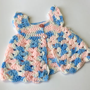 Vintage Crocheted Vest 9-12M