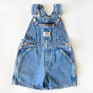 Vintage 1990's RL Polo Jeans Co. Shorteralls 2T