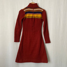 Load image into Gallery viewer, Vintage 1970&#39;s ElJay International Knit Sweater Dress S