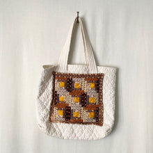Load image into Gallery viewer, Vintage Quilted Tote Bag