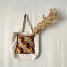 Load image into Gallery viewer, Vintage Quilted Tote Bag