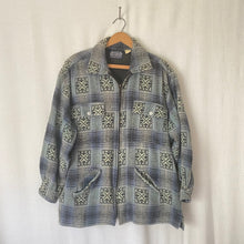 Load image into Gallery viewer, Vintage Geometric Print Tucker Jacket L