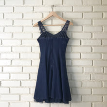 Load image into Gallery viewer, Vintage  1990&#39;s Metallic Tulle Dress S