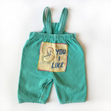Load image into Gallery viewer, Vintage Duck Patch Overalls 12M