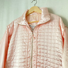 Load image into Gallery viewer, Vintage 90&#39;s Pink Quilted Bomber Jacket L