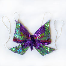 Load image into Gallery viewer, Butterfly Sequin Halter Top S