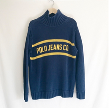 Load image into Gallery viewer, Vintage 1990&#39;s Ralph Lauren Polo Jeans Spell Out Sweater M