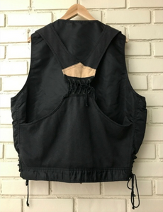 Vintage Midnight Mission Zipper Pocket Vest L