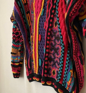 Vintage Coogi Wannabe Textured Sweater L