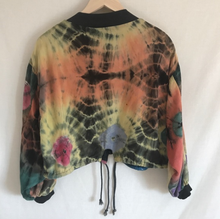 Load image into Gallery viewer, Vintage Cropped Tie Dye Jacket L
