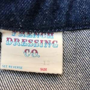 1970's Denim Patchwork Button Down