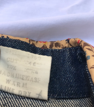 Load image into Gallery viewer, 1970&#39;s Denim Patchwork Button Down