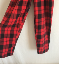 Load image into Gallery viewer, Vintage 1980&#39;s Buffalo Plaid Jumpsuit M