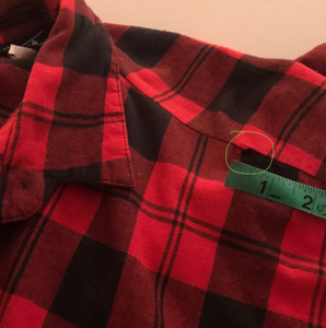 Vintage 1980's Buffalo Plaid Jumpsuit M