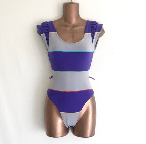 Vintage 1980's / 1990's Striped Leotard S