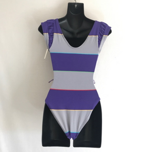 Vintage 1980's / 1990's Striped Leotard S