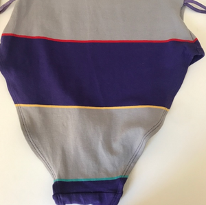 Vintage 1980's / 1990's Striped Leotard S
