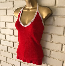 Load image into Gallery viewer, Vintage 1970&#39;s Terry Cloth Halter Top S