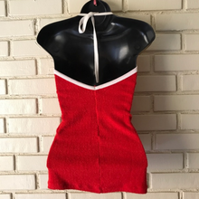 Load image into Gallery viewer, Vintage 1970&#39;s Terry Cloth Halter Top S