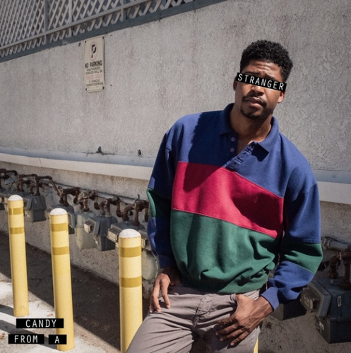 Vintage 1990's Color Block Striped Henley Sweatshirt L